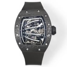 RICHARD MILLE RM5901 RM59-01 RMF Best Edition Black NTPT Case Black Rubber Strap Tourbillon