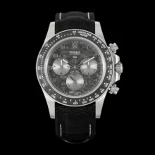 Rolex Daytona EXCEPTIONAL-1 DIWF Best Edition Gray Dial on Black Nylon Strap