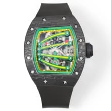 RICHARD MILLE RM5901 RM59-01 RMF Best Edition Black NTPT Case Black Rubber Strap Tourbillon