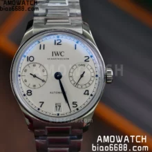 IWC Portugieser Automatic SS IW501702 APS Factory 1:1 Best Edition White Dial on SS bracelet