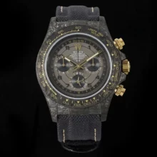 Rolex Daytona DIW “AVIA GREY” Carbon DIWF 1:1 Best Edition Gray/Yellow Dial on Black Nylon Strap