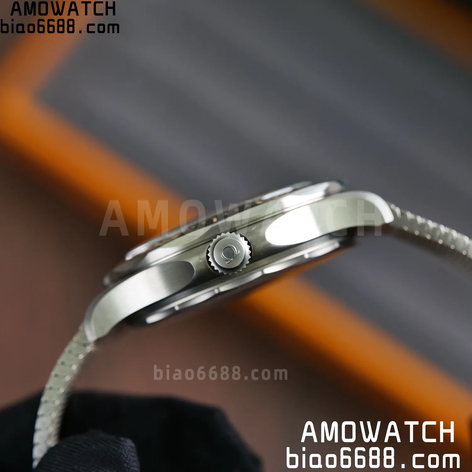 OMEGA Seamaster 300 "No Time to Die" Limited Edition VSF 1:1 Best Edition on Titanium Mesh Bracelet SA8806 Super Clone V7 75 5fd28a6857ef232 AMO Watch