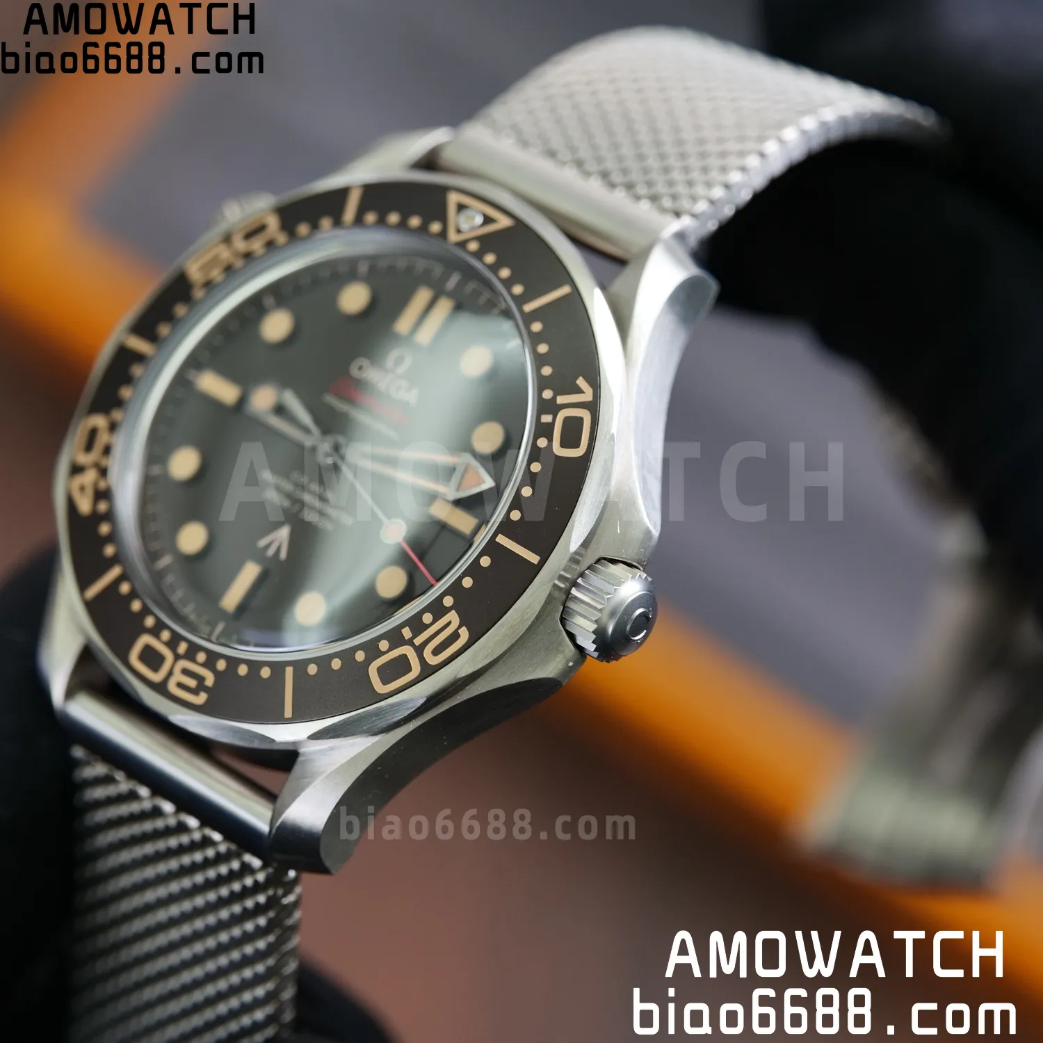 OMEGA Seamaster 300 "No Time to Die" Limited Edition VSF 1:1 Best Edition on Titanium Mesh Bracelet SA8806 Super Clone V7 76 69d7ba917922e39 AMO Watch