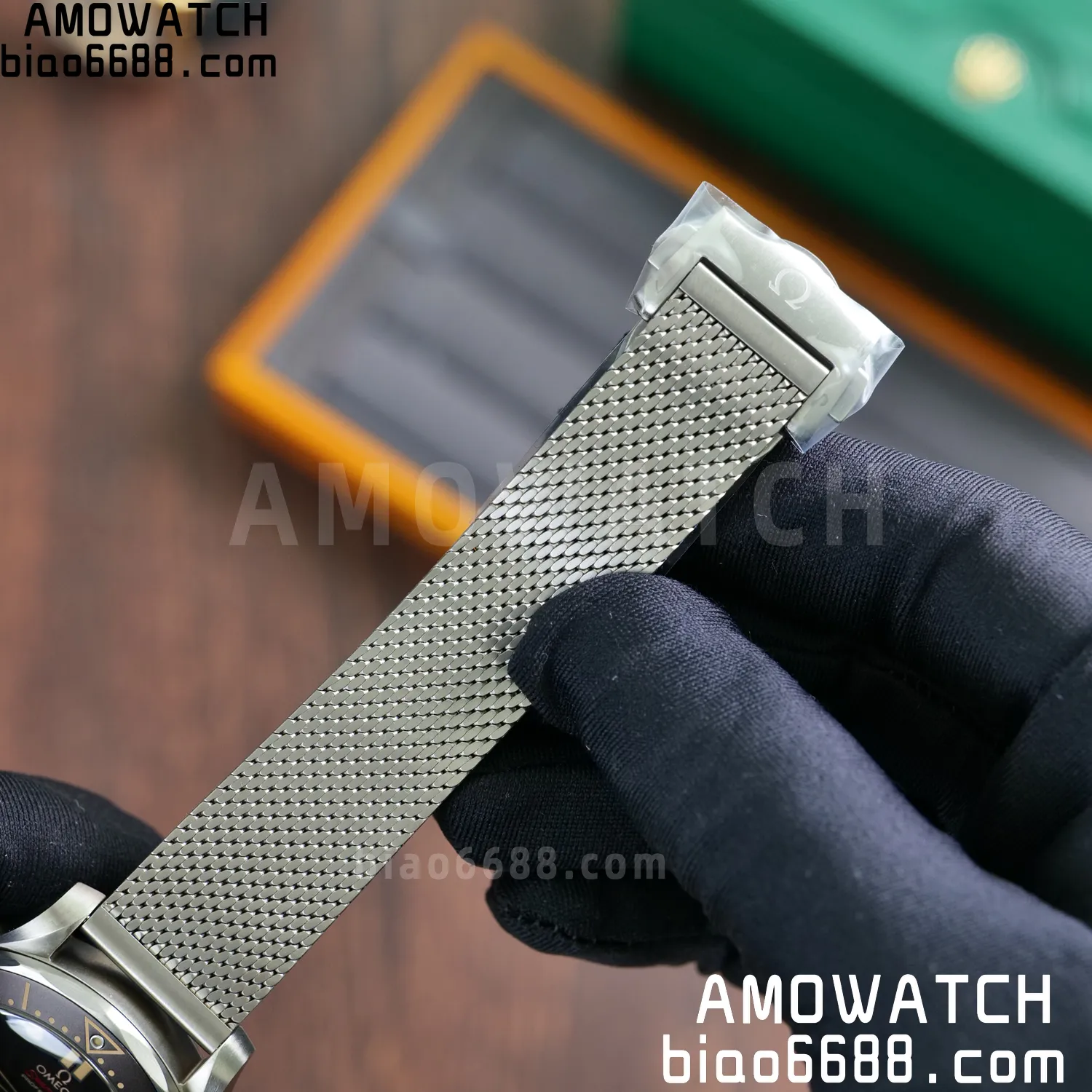 OMEGA Seamaster 300 "No Time to Die" Limited Edition VSF 1:1 Best Edition on Titanium Mesh Bracelet SA8806 Super Clone V7 70 f569c620bf637c9 AMO Watch