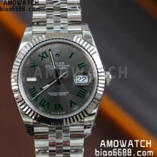 ROLEX DateJust 41mm SS m126334 VSF 1:1 Best Edition 904L Steel Roman Dial on SS Oyster Bracelet VS3235