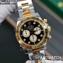 Rolex Daytona 126503-0002 Clean Factory SS/YG 1:1 Best Edition Black Dial SH4131