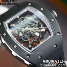 Custom Made Richard Mille Bubba Watson Rm055 Black American Edition  1:1 Best Edition Vaucher RMUL2 Super Clone