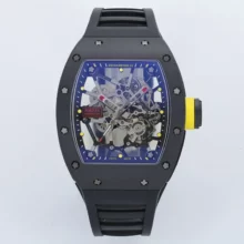 RICHARD MILLE RM035 RM35   ZF  1:1 Best Edition Clone Black Ceramic Black Strap RMUL1