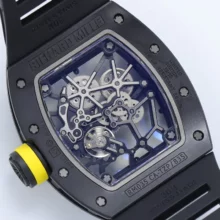 RICHARD MILLE RM035 RM35   ZF  1:1 Best Edition Clone Black Ceramic Black Strap RMUL1