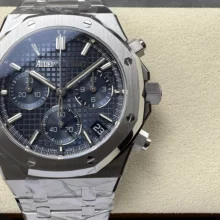 AP Royal Oak Chrono 26240 SS DDF 1:1 Best Edition Blue Dial on SS Bracelet DD4401 Super Clone