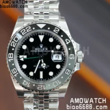 Rolex  GMT-Master II 126720 GRNR 904L Steel VSF 1:1 Best Edition on Jubilee Bracelet DD3285 CHS V3
