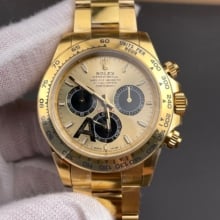 Rolex Daytona 126508-0006 VSF 1:1 Best Edition YG/Black Dial V3 (Weighted)