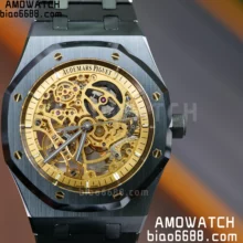AP Royal Oak 41mm Ceramic 15416CE THBF 1:1 Best Edition YG Skeleton Dial on Ceramic Bracelet V2