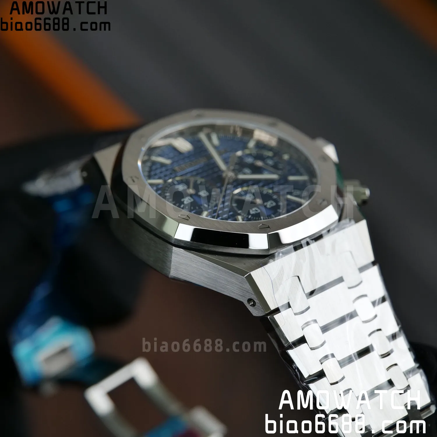 AP Royal Oak Chrono 26240 SS DDF 1:1 Best Edition Blue Dial on SS Bracelet DD4401 Super Clone V2 95 ce8a90477595257 阿默表行AmoWatch
