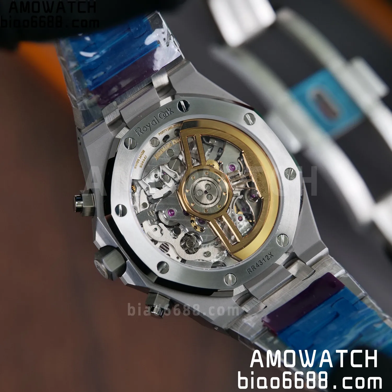 AP Royal Oak Chrono 26240 SS DDF 1:1 Best Edition Blue Dial on SS Bracelet DD4401 Super Clone V2 108 e889361fe8de575 阿默表行AmoWatch