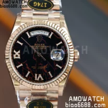 Rolex Day Date 40 RG 228235 KF 1:1 Best Edition Gray Roman Dial on  (Gain Weight)