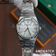 AP Royal Oak 15510 SS TOP 1:1 Best Edition Silver Dial on SS Bracelet SA4302 Super Clone