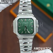 PP Cubitus 5821 SS DDF 1:1 Best Edition Green Dial on SS Bracelet 26-330