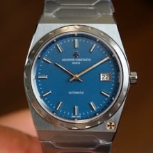 VC Historiques 222 SS MXF Best Edition Blue Dial on SS Bracelet MIYOTA 9015 V2