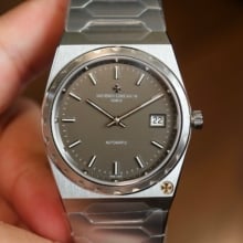 VC Historiques 222 SS MXF Best Edition Gray Dial on SS Bracelet MIYOTA 9015 V2