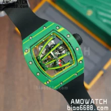 RICHARD MILLE RM5901 RM59-01 RMF Best Edition Green NTPT Case Green Skeleton dial Tourbillon