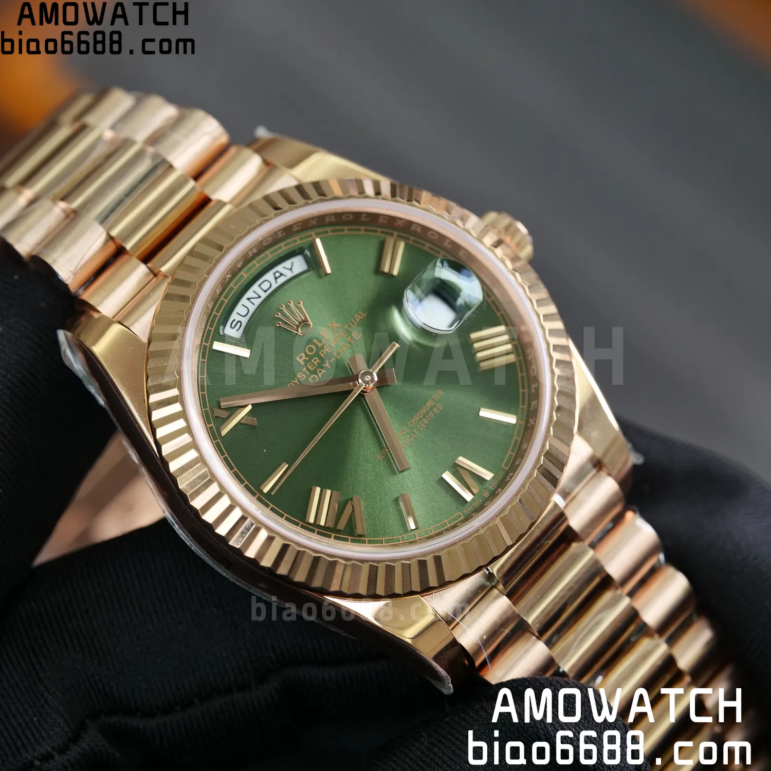 Rolex Day Date 40 RG 228236 RCF 1:1 Best Edition White Roman Dial on President Bracelet VR3255 (211g) 83 02f343ddea43164 AMO Watch