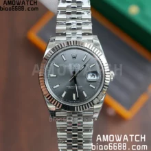 Rolex DateJust 41 126334 904L SS VSF 1:1 Best Edition Blue Stick Dial on Jubilee Bracelet VS3235 V2 (133g)
