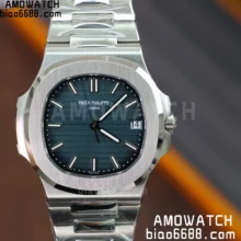 PP Nautilus 5711 DDF 1:1 Best Edition Blue Dial on SS Bracelet DD324 Super Clone