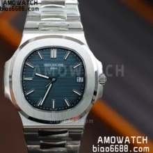 PP Nautilus 5711 DDF 1:1 Best Edition Blue Dial on SS Bracelet DD330 Super Clone
