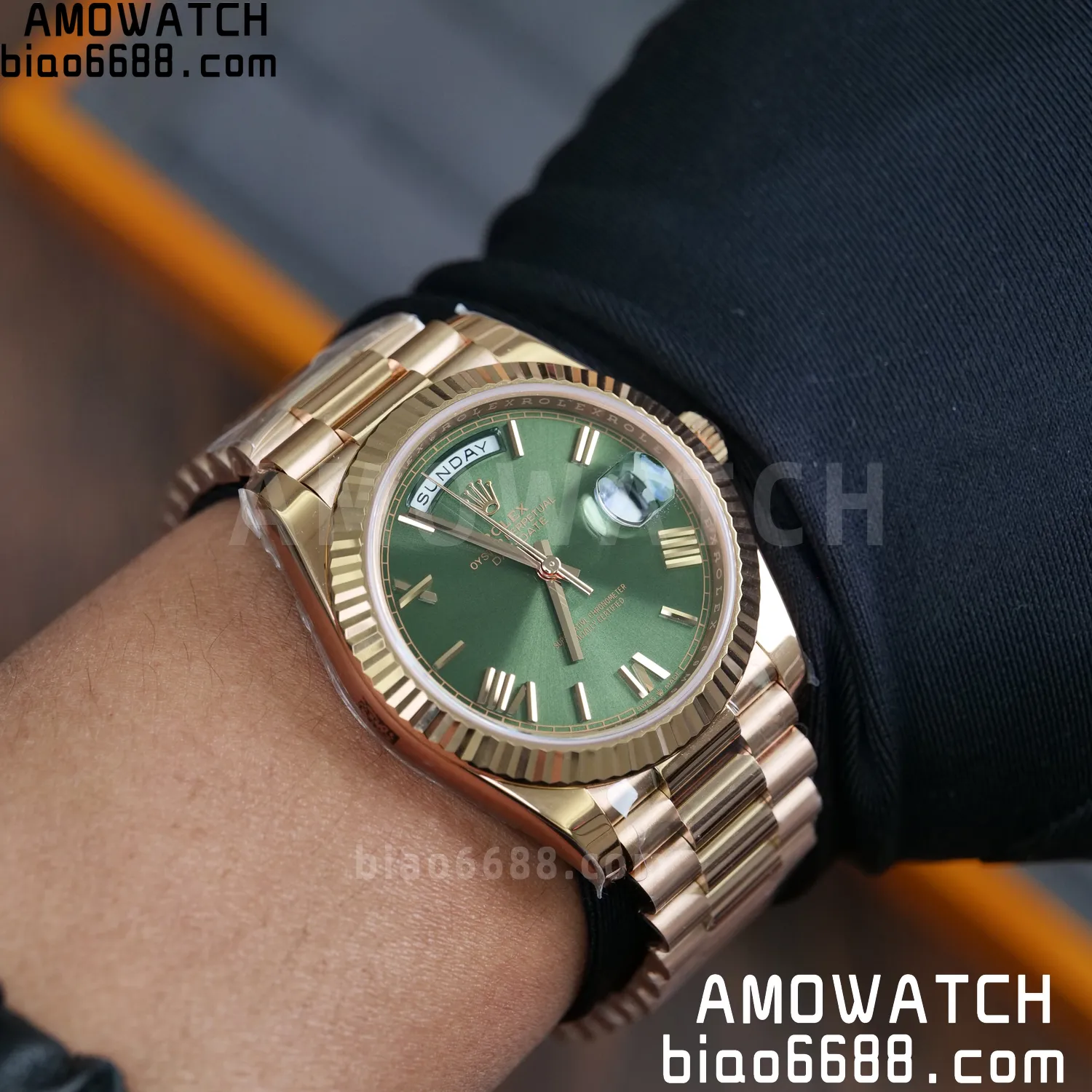 Rolex Day Date 40 RG 228236 RCF 1:1 Best Edition White Roman Dial on President Bracelet VR3255 (211g) 100 204d8574c7cf9d6 AMO Watch