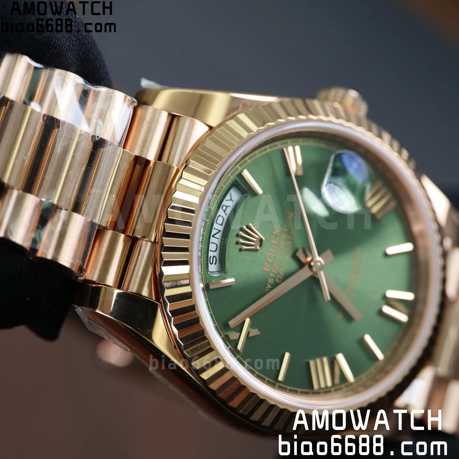 Rolex Day Date 40 RG 228236 RCF 1:1 Best Edition White Roman Dial on President Bracelet VR3255 (211g) 85 27bdf968c4ec230 AMO Watch