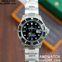 Rolex Submariner 16610 LN Black No Rehaut Engraving 904L Steel TMF 1:1 Best Edition on SS Bracelet SH3135