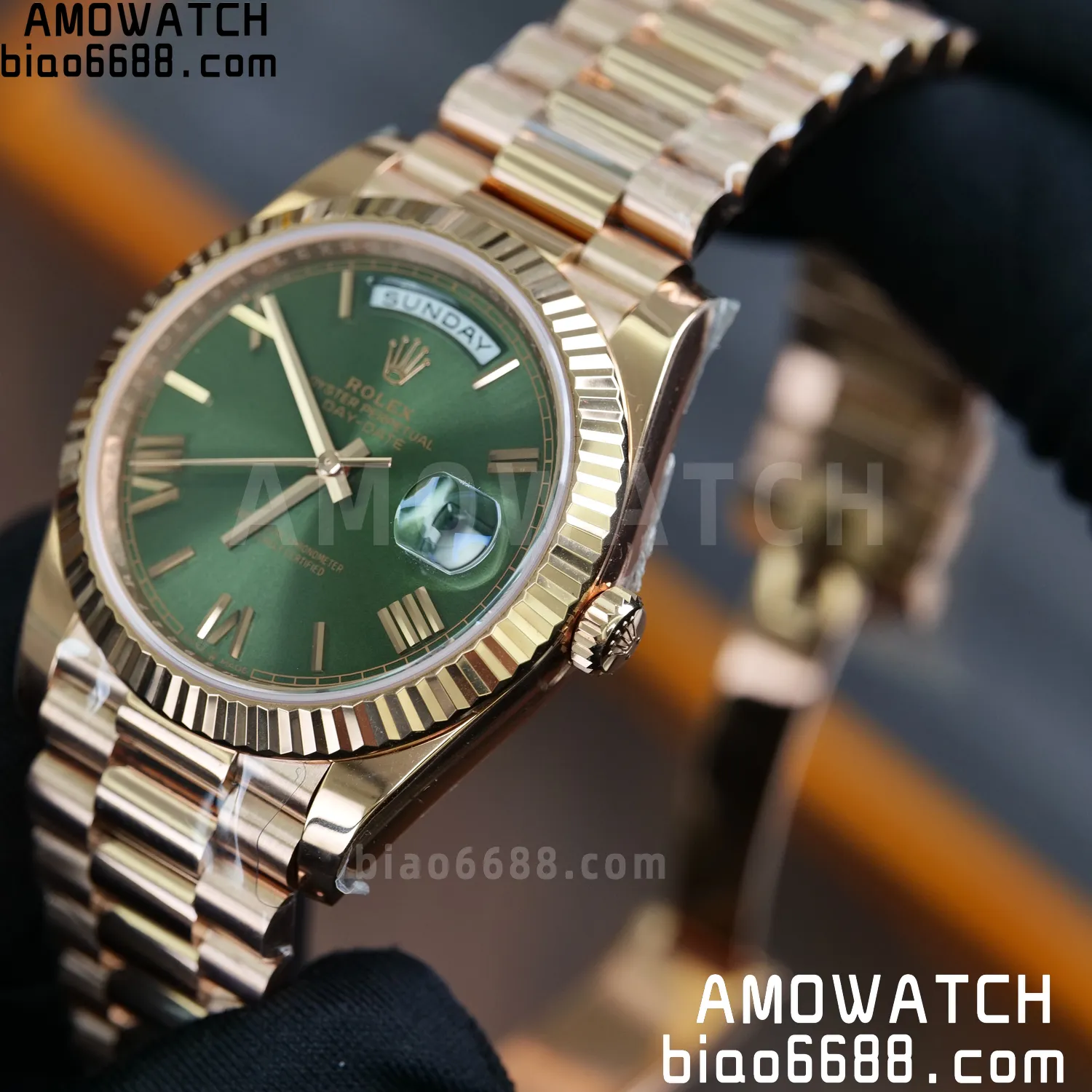 Rolex Day Date 40 RG 228236 RCF 1:1 Best Edition White Roman Dial on President Bracelet VR3255 (211g) 82 409c57852e67244 AMO Watch