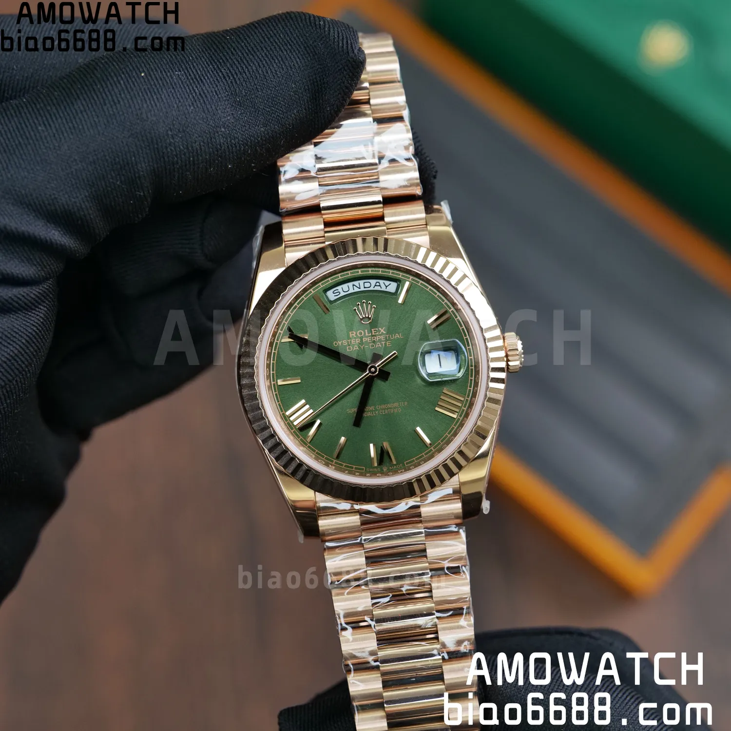 Rolex Day Date 40 RG 228236 RCF 1:1 Best Edition White Roman Dial on President Bracelet VR3255 (211g) 73 5ff6079717e5b4b AMO Watch