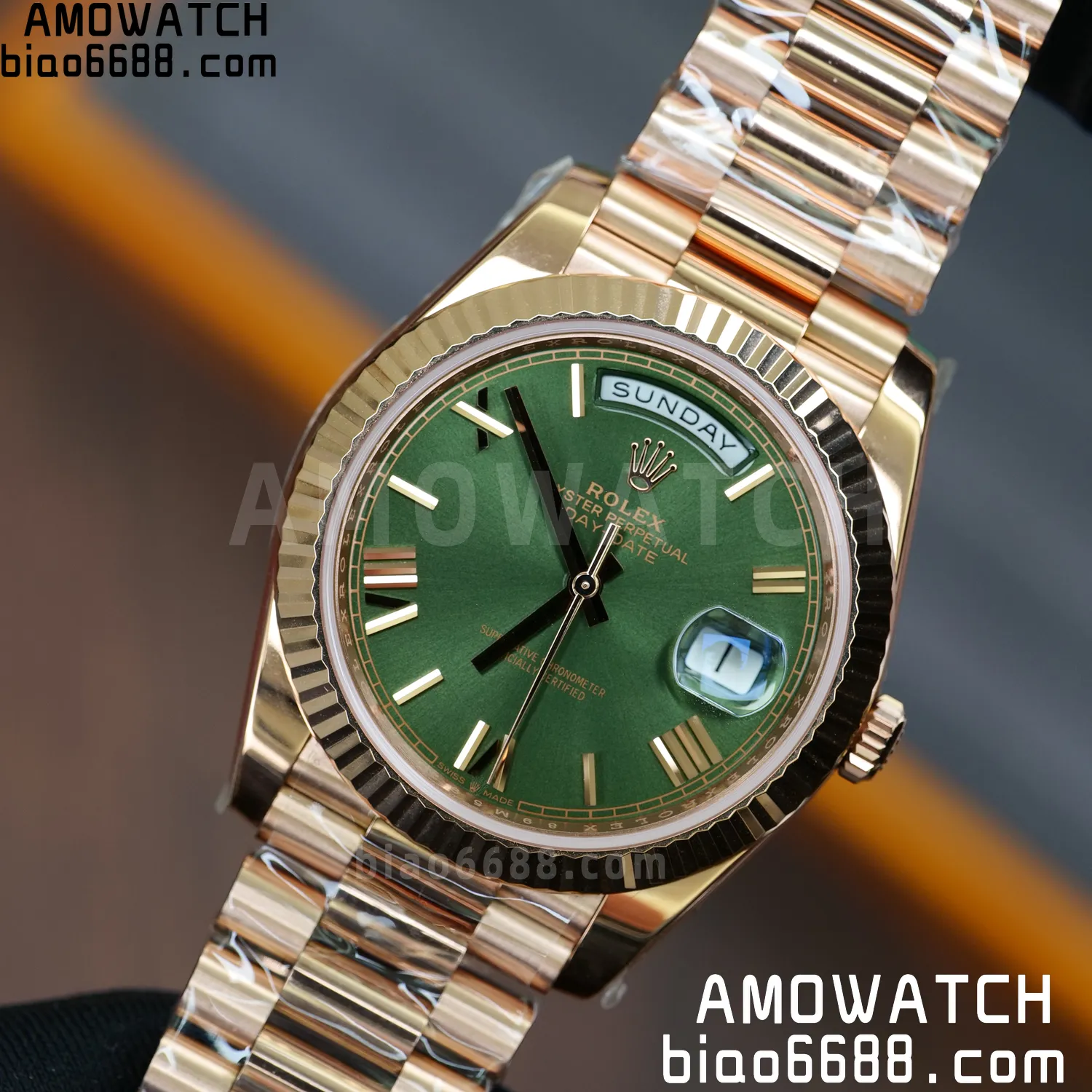 Rolex Day Date 40 RG 228236 RCF 1:1 Best Edition White Roman Dial on President Bracelet VR3255 (211g) 88 7f8eaa43d815f44 AMO Watch