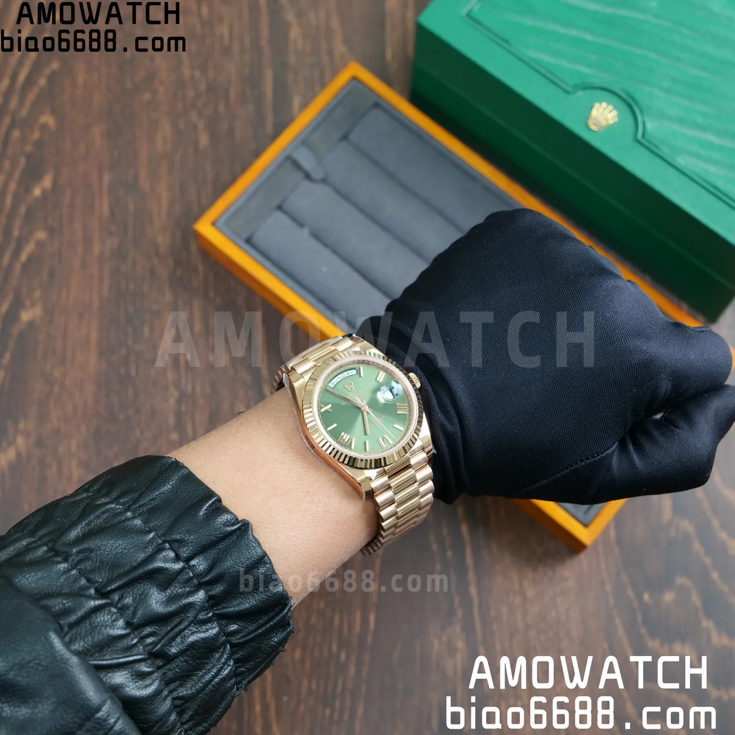 Rolex Day Date 40 RG 228236 RCF 1:1 Best Edition White Roman Dial on President Bracelet VR3255 (211g) 96 82611348ef72ed4 AMO Watch