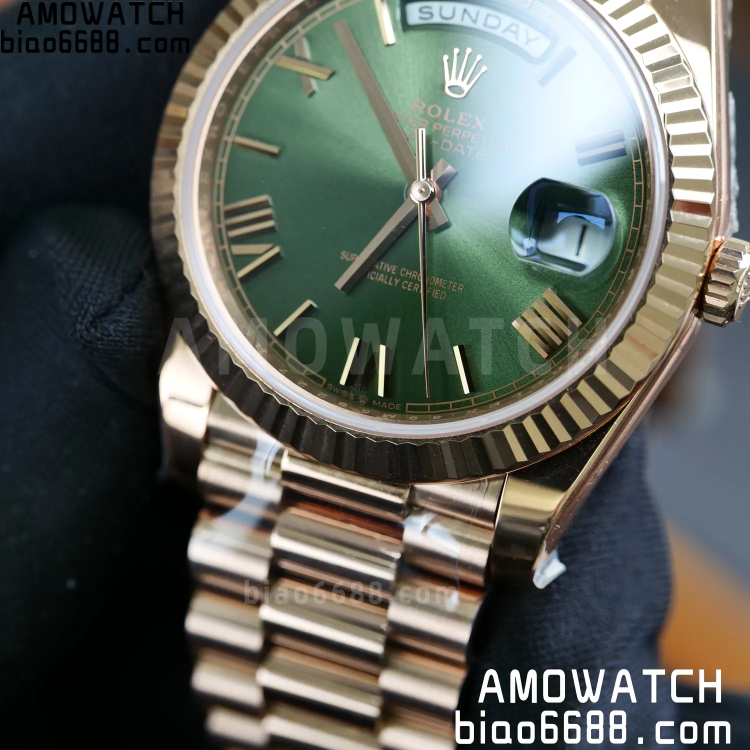 Rolex Day Date 40 RG 228236 RCF 1:1 Best Edition White Roman Dial on President Bracelet VR3255 (211g) 91 95c51ca07bb3a02 AMO Watch