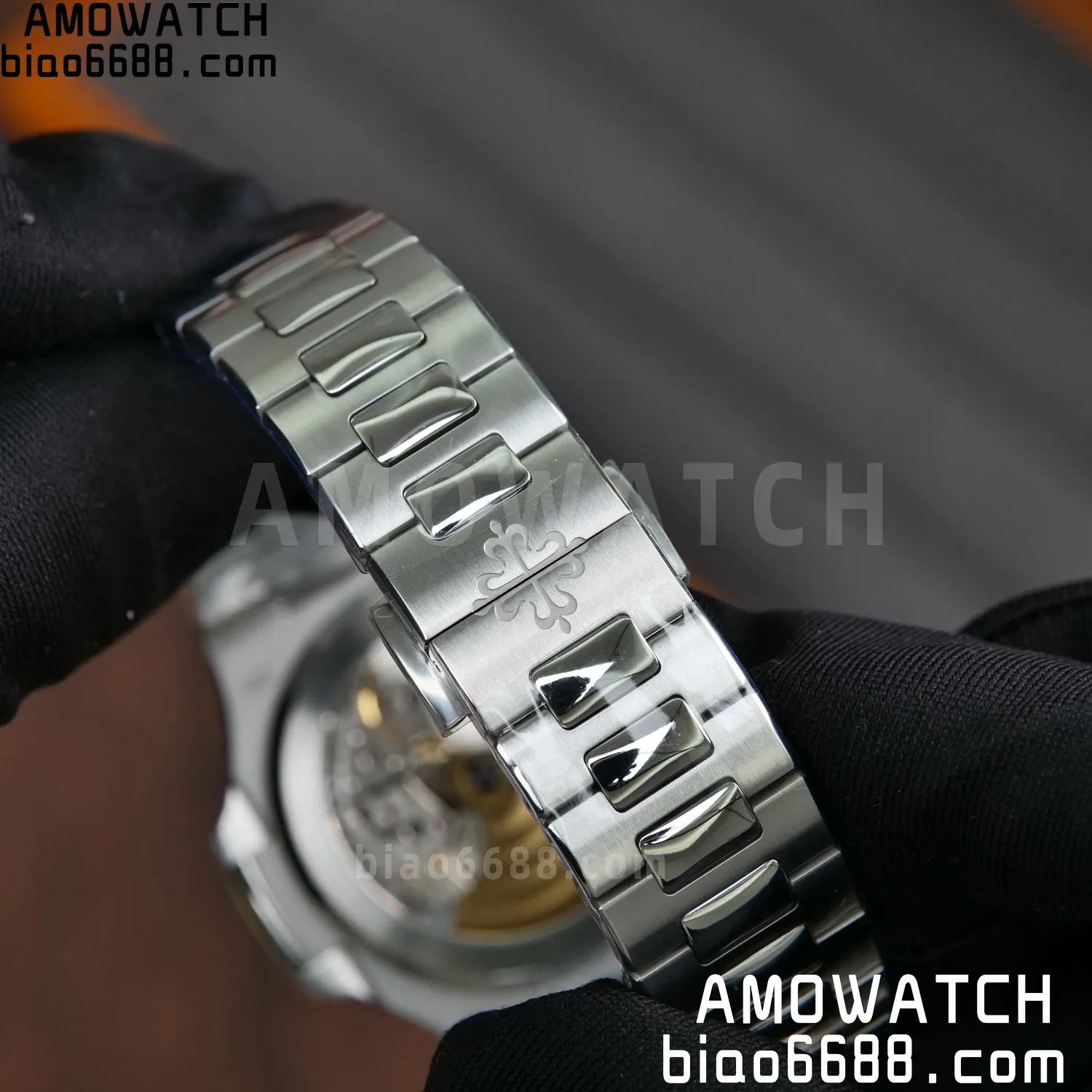 PP Nautilus 5811 DDF 1:1 Best Edition Blue Textured Dial on SS Bracelet DD330 Super Clone (Weighted) 94 9a6a32b5e246b86 阿默表行AmoWatch