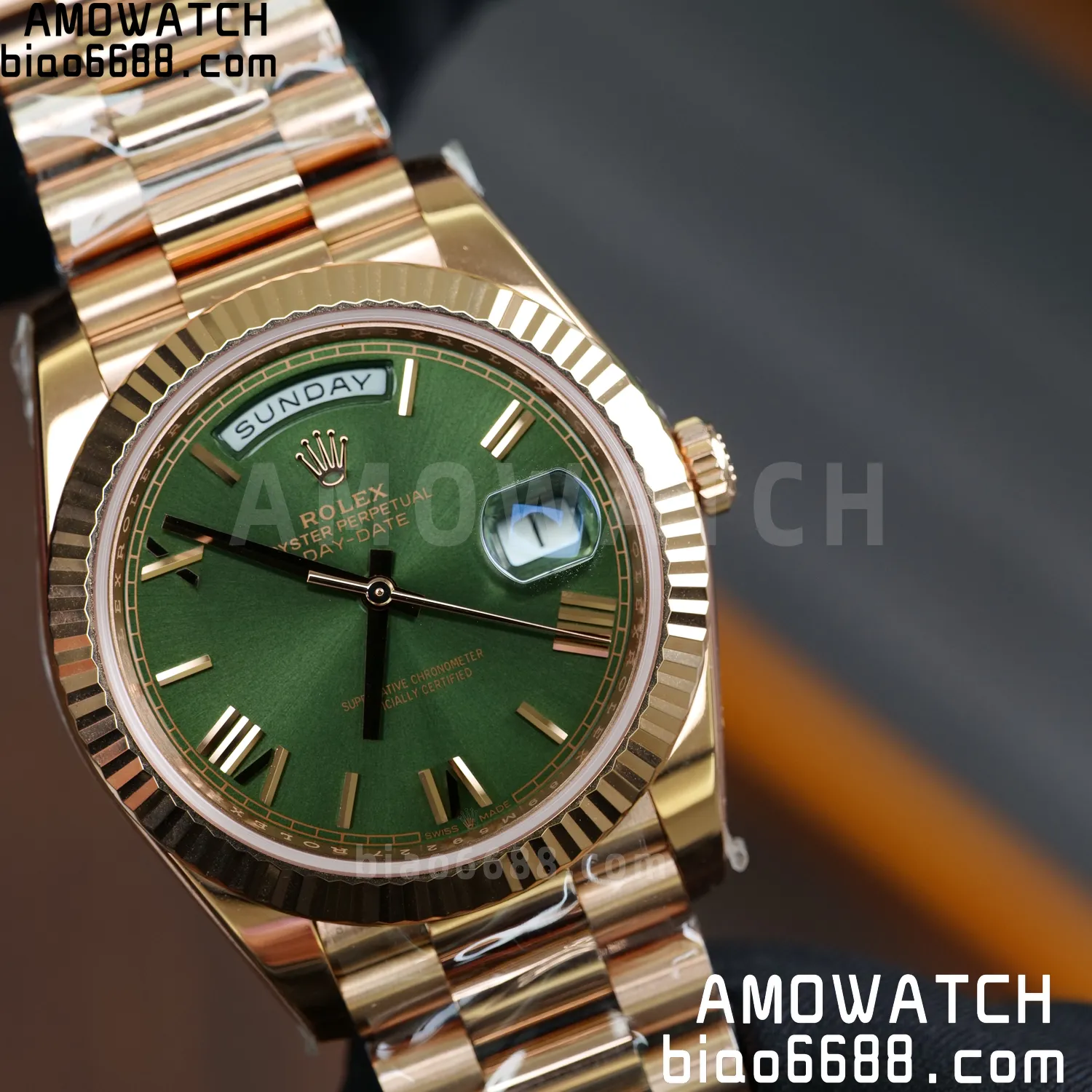 Rolex Day Date 40 RG 228236 RCF 1:1 Best Edition White Roman Dial on President Bracelet VR3255 (211g) 86 9faf2a388a0312c AMO Watch