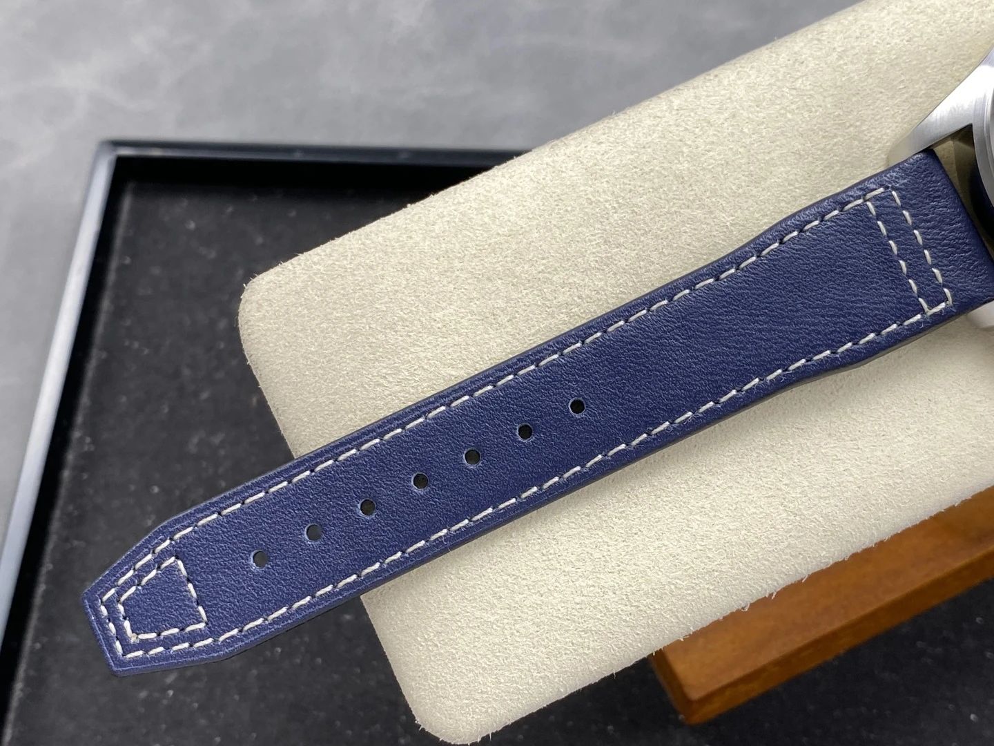 IWC Pilot Chrono IW388101 APSF 1:1 Best Edition Blue Dial on Blue Leather Strap SA69385 Super Clone 31 a8c6ce92dc8d677 阿默表行AmoWatch