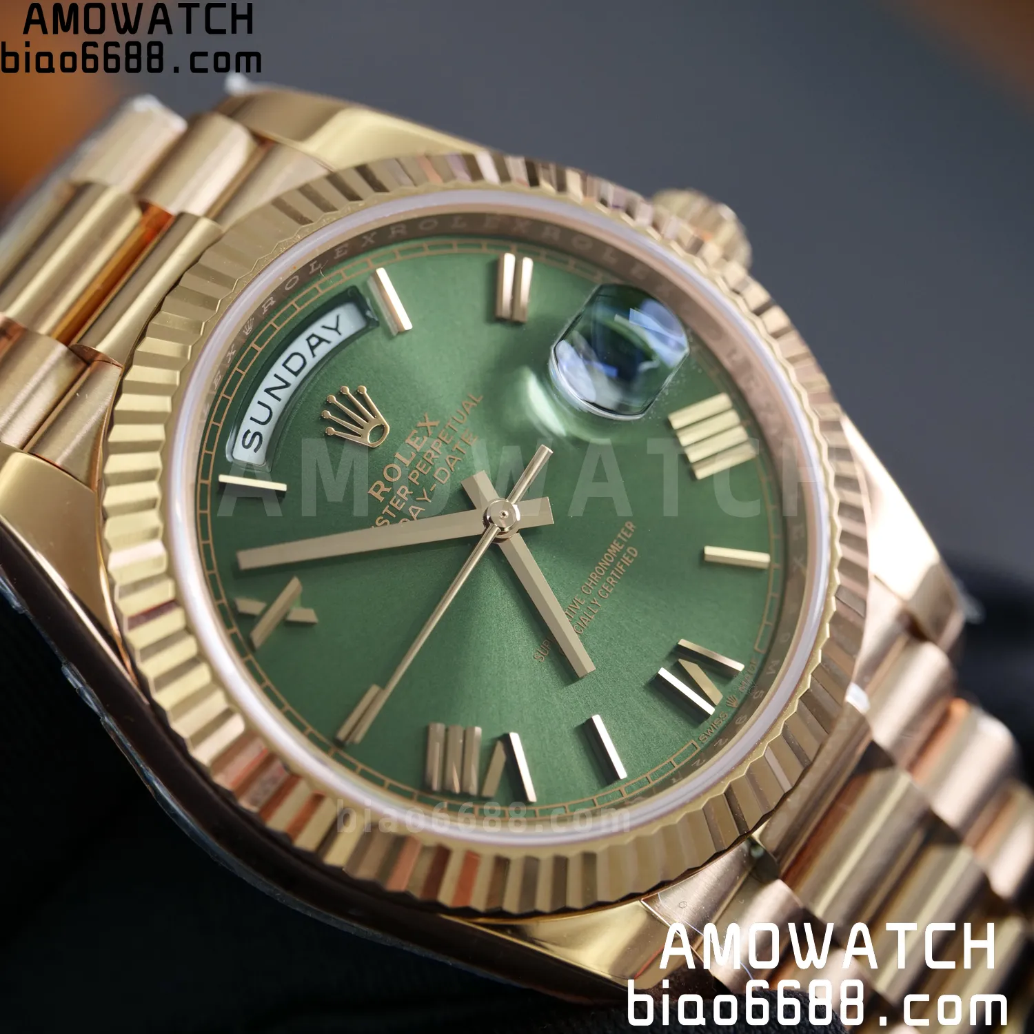 Rolex Day Date 40 RG 228236 RCF 1:1 Best Edition White Roman Dial on President Bracelet VR3255 (211g) 89 aab2b08f6fae96b AMO Watch