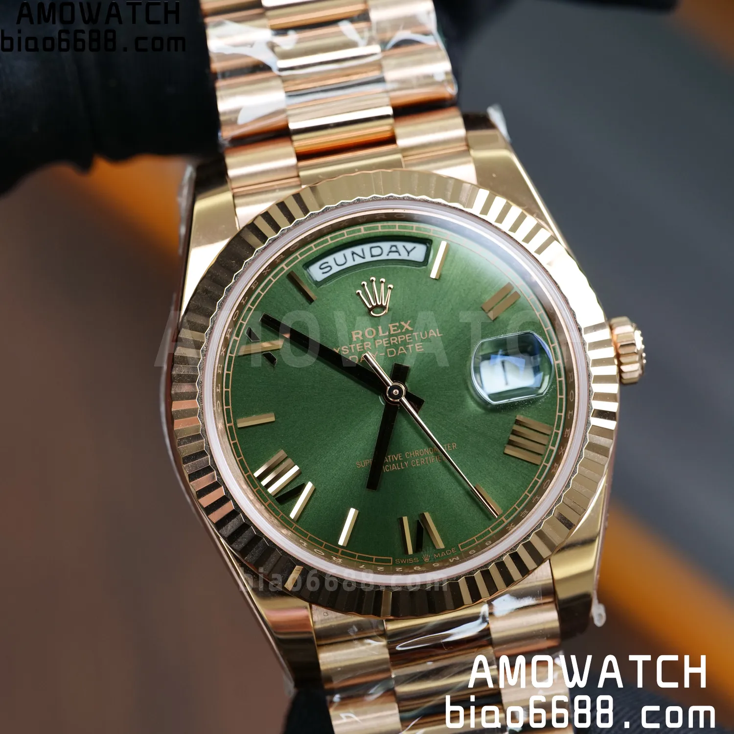 Rolex Day Date 40 RG 228236 RCF 1:1 Best Edition White Roman Dial on President Bracelet VR3255 (211g) 87 ccfaa4dd687f579 AMO Watch