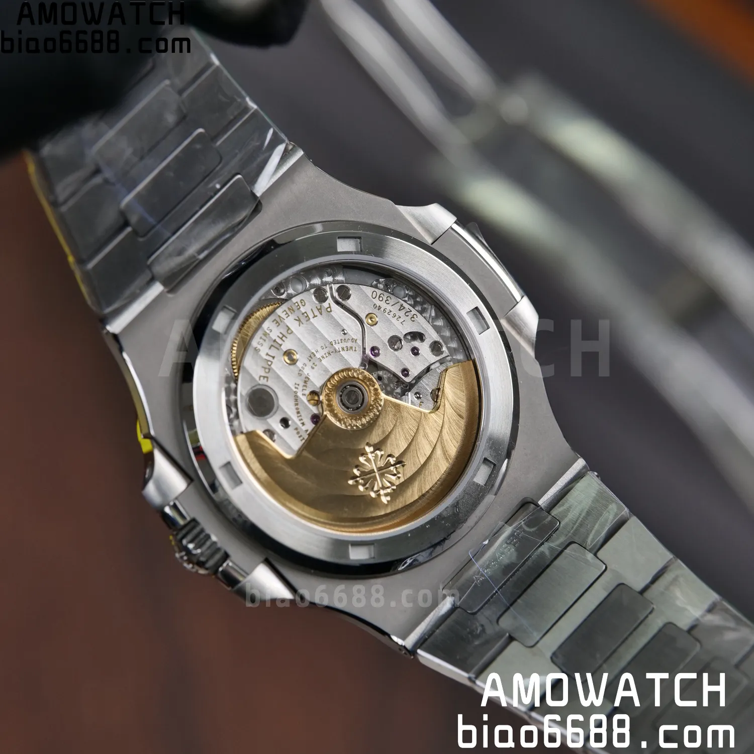 PP Nautilus 5711 DDF 1:1 Best Edition Blue Dial on SS Bracelet DD324 Super Clone V2 85 d0f846480bdbe5a 阿默表行AmoWatch