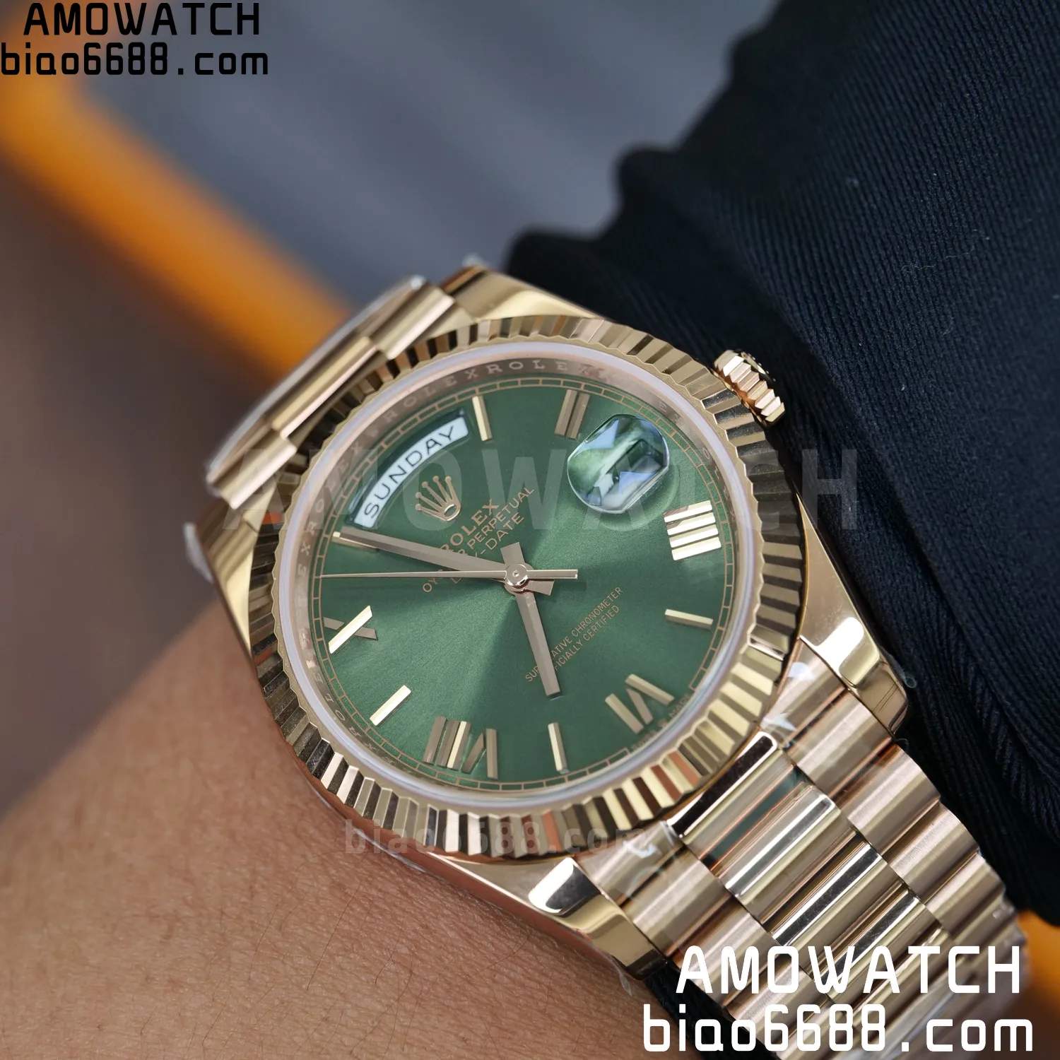 Rolex Day Date 40 RG 228236 RCF 1:1 Best Edition White Roman Dial on President Bracelet VR3255 (211g) 99 ecfe2ff7ded203f AMO Watch