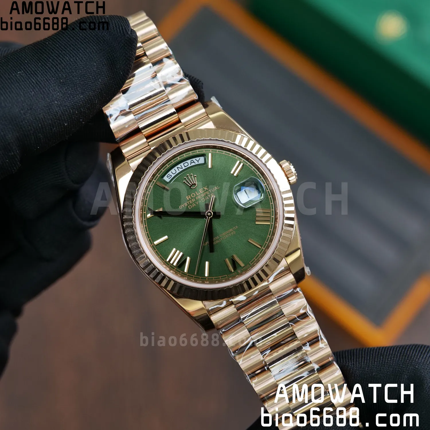 Rolex Day Date 40 RG 228236 RCF 1:1 Best Edition White Roman Dial on President Bracelet VR3255 (211g) 72 eec250ceb053d13 AMO Watch