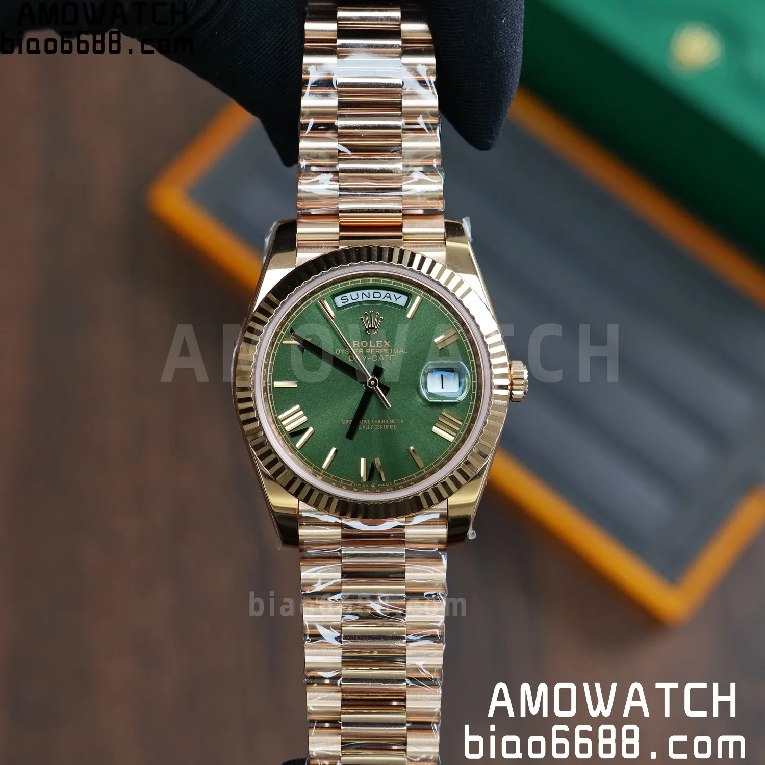 Rolex Day Date 40 RG 228236 RCF 1:1 Best Edition White Roman Dial on President Bracelet VR3255 (211g) 77 efc3cec1d840059 AMO Watch