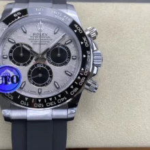 Rolex Daytona 126519 SS UFO 1:1 Best Edition Meteorite Dial on Oysterflex Strap UF4131 (Free Sprung)
