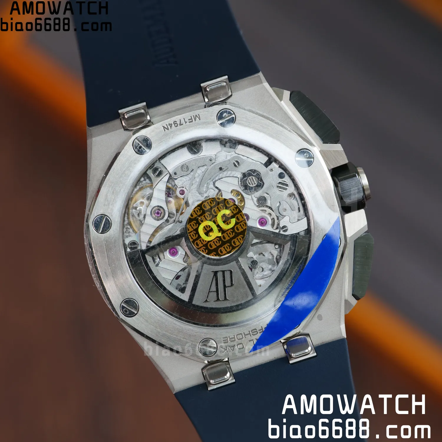 AP Royal Oak Offshore 43mm 26420 SS APSF 1:1 Best Edition Blue Dial on Rubber Strap Super Clone 4401 V2 (Free Sprung) 76 036a2b45f56036f AMO Watch