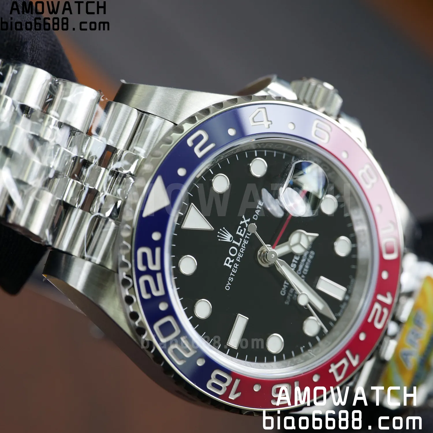 ARF厂 【V4版 】Rolex劳力士格林尼治型II系列m126710blro-0001腕表(可乐圈) V5 76 078661674fb84f7 阿默表行AmoWatch