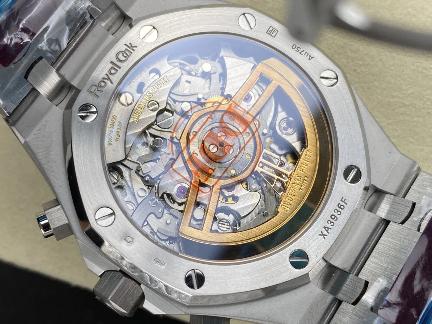 Royal Oak Chrono 26240 Frosted SS DDF 1:1 Best Edition Ice Blue Dial on SS Bracelet DD4401 Super Clone 35 09b0e8b6086125d 1 AMO Watch